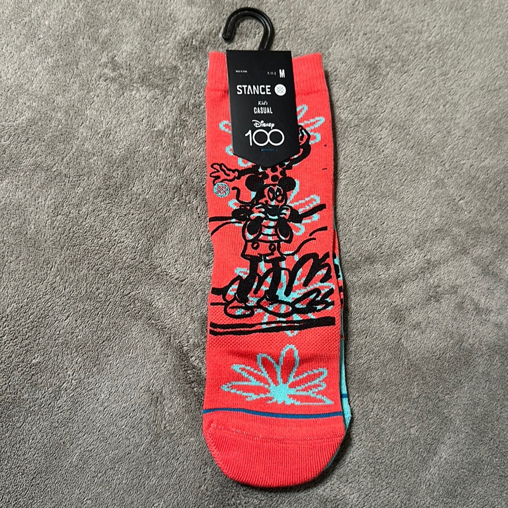 NWT Disney 100 Kids Stance Socks - youth sz 11-2